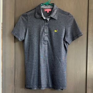 Magnolia Lane Women’s Masters Golf Blue Polo Size S